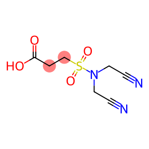 3-[bis(cyanomethyl)sulfamoyl]propanoic acid