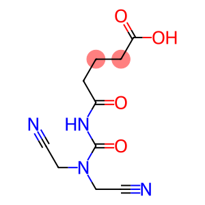 5-{[bis(cyanomethyl)carbamoyl]amino}-5-oxopentanoic acid