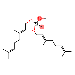 Bis[[(2E)-3,7-dimethyl-2,6-octadienyl]oxy]methoxy(methyl)silane