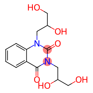 1,3-BIS(2,3-DIHYDROXYPROPYL)-2,4(1H,3H)-QUINAZOLINEDIONE