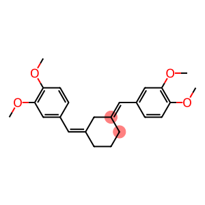 2,6-BIS-(3,4-DIMETHOXYPHENYLMETHYLENE)-CYCLOHEXAN