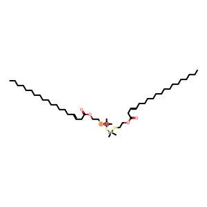 1,1,3,3-Tetramethyl-1,3-bis[[2-(2-octadecenylcarbonyloxy)ethyl]thio]distannathiane