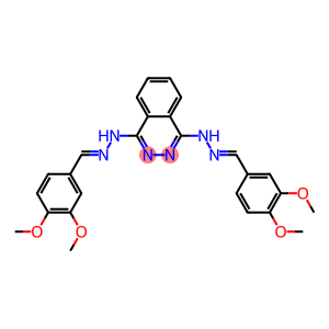 1,4-Bis[2-(3,4-dimethoxybenzylidene)hydrazino]phthalazine