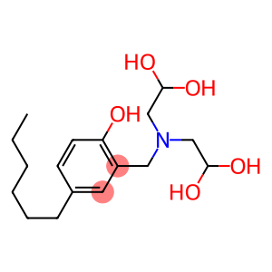 2-[Bis(2,2-dihydroxyethyl)aminomethyl]-4-hexylphenol