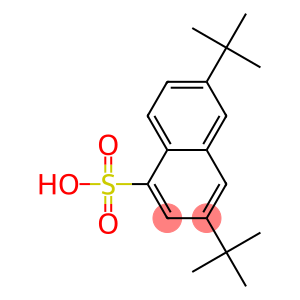 3,6-Bis(1,1-dimethylethyl)-1-naphthalenesulfonic acid