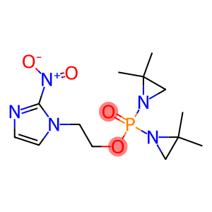 Bis(2,2-dimethyl-1-aziridinyl)phosphinic acid 2-(2-nitro-1H-imidazol-1-yl)ethyl ester