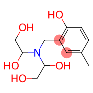 2-[Bis(1,2-dihydroxyethyl)aminomethyl]-4-methylphenol