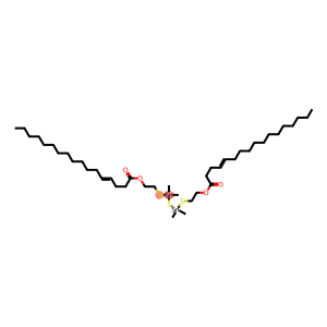 1,1,3,3-Tetramethyl-1,3-bis[[2-(3-hexadecenylcarbonyloxy)ethyl]thio]distannathiane