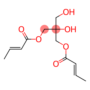 Biscrotonic acid 2-hydroxy-2-(hydroxymethyl)propane-1,3-diyl ester