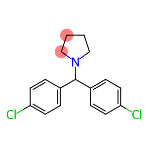 1-[Bis(4-chlorophenyl)methyl]pyrrolidine