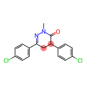 4,6-bis(4-chlorophenyl)-2-methyl-4,5-dihydro-3(2H)-pyridazinone