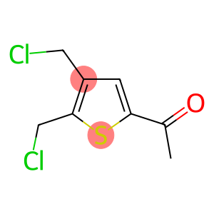 1-[4,5-BIS(CHLOROMETHYL)-2-THIENYL]ETHANONE