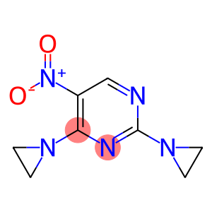 2,4-Bis(1-aziridinyl)-5-nitropyrimidine