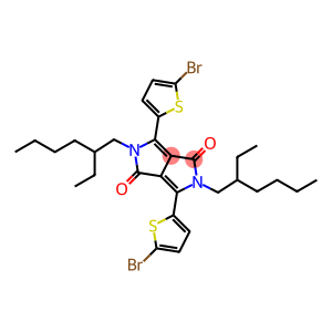 3,6-bis(5-bromothiophen-2-yl)-2,5-bis(2-ethylhexyl)pyrrolo[3,4-c]pyrrole-1,4(2H,5H)-dione