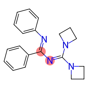 4,4-Bis(1-azetidinyl)-1,2-diphenyl-1,3-diaza-1,3-butadiene