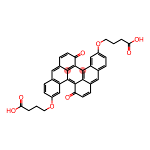 2,10-BIS(3-CARBOXYPROPYLOXY)DIBENZO[A,J]PERYLENE-8,16-DIONE