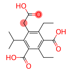 (3,5-BIS-CARBOXYMETHYL-2,4,6-TRIETHYL-PHENYL)-ACETIC ACID