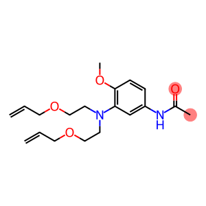 3'-[Bis(2-allyloxyethyl)amino]-4'-methoxyacetanilide