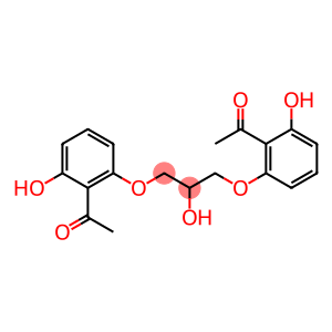 1,3BIS(2-ACETYL-3-HYDROXYPHENOXY)-2-HYDROXYPROPANE