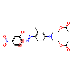 2-[4-Bis(2-acetoxyethyl)amino-2-methylphenylazo]-5-nitrophenol