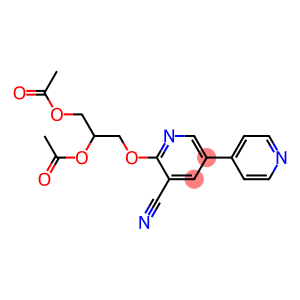 6-[2,3-Bis(acetoxy)propoxy]-3,4'-bipyridine-5-carbonitrile