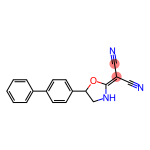 [5-(1,1'-Biphenyl-4-yl)oxazolidin-2-ylidene]malononitrile