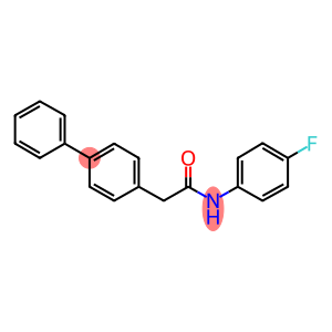 2-[1,1'-biphenyl]-4-yl-N-(4-fluorophenyl)acetamide