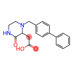 2-[1-([1,1'-biphenyl]-4-ylmethyl)-3-oxo-2-piperazinyl]acetic acid