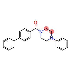 1-([1,1'-biphenyl]-4-ylcarbonyl)-4-phenylpiperazine