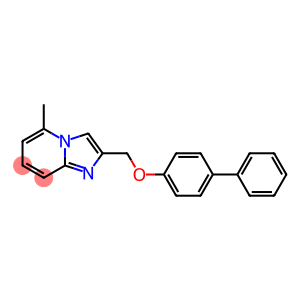 2-[([1,1'-biphenyl]-4-yloxy)methyl]-5-methylimidazo[1,2-a]pyridine