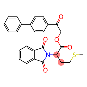 2-[1,1'-biphenyl]-4-yl-2-oxoethyl 2-(1,3-dioxo-1,3-dihydro-2H-isoindol-2-yl)-4-(methylsulfanyl)butanoate