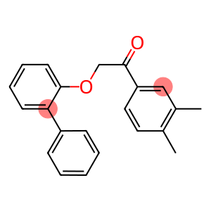 2-([1,1'-biphenyl]-2-yloxy)-1-(3,4-dimethylphenyl)ethanone