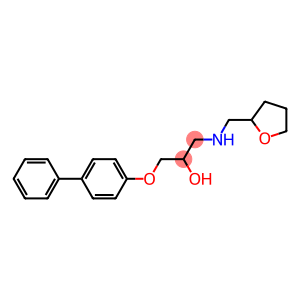 1-([1,1'-biphenyl]-4-yloxy)-3-[(tetrahydro-2-furanylmethyl)amino]-2-propanol