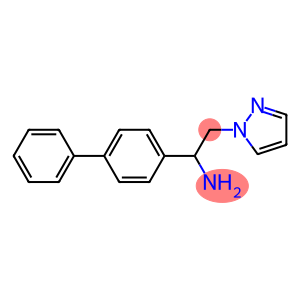 1-(1,1'-biphenyl-4-yl)-2-(1H-pyrazol-1-yl)ethanamine