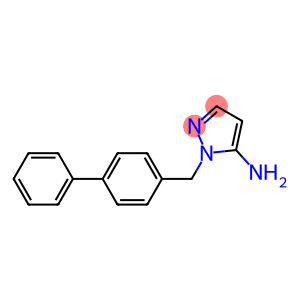 1-(1,1'-biphenyl-4-ylmethyl)-1H-pyrazol-5-amine