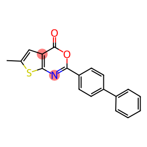 2-(1,1'-BIPHENYL-4-YL)-6-METHYL-4H-THIENO[2,3-D][1,3]OXAZIN-4-ONE