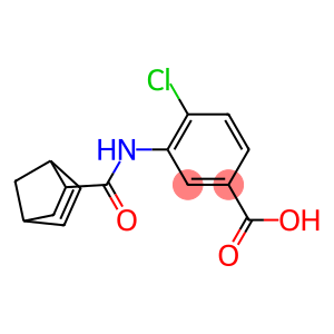 3-[(bicyclo[2.2.1]hept-5-en-2-ylcarbonyl)amino]-4-chlorobenzoic acid