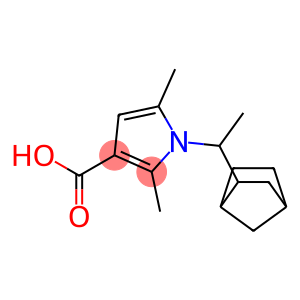 1-(1-{bicyclo[2.2.1]heptan-2-yl}ethyl)-2,5-dimethyl-1H-pyrrole-3-carboxylic acid