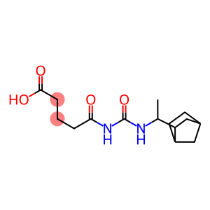 5-{[(1-{bicyclo[2.2.1]heptan-2-yl}ethyl)carbamoyl]amino}-5-oxopentanoic acid