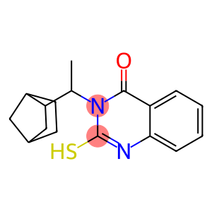 3-(1-{bicyclo[2.2.1]heptan-2-yl}ethyl)-2-sulfanyl-3,4-dihydroquinazolin-4-one