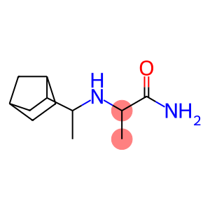 2-[(1-{bicyclo[2.2.1]heptan-2-yl}ethyl)amino]propanamide