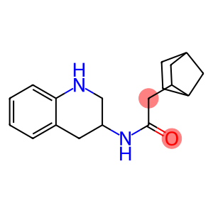 2-{bicyclo[2.2.1]heptan-2-yl}-N-(1,2,3,4-tetrahydroquinolin-3-yl)acetamide