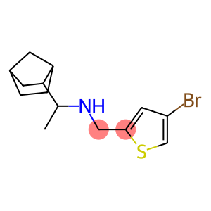 (1-{bicyclo[2.2.1]heptan-2-yl}ethyl)[(4-bromothiophen-2-yl)methyl]amine
