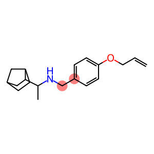 (1-{bicyclo[2.2.1]heptan-2-yl}ethyl)({[4-(prop-2-en-1-yloxy)phenyl]methyl})amine