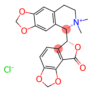 (-)-BICUCULLINE METHCHLORIDE, 1(S),9(R)