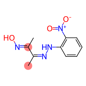 BIACETYLMONO((O-NITROPHENYL)HYDRAZONE)MONOOXIME