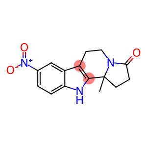 1,2,5,6,11,11b-Hexahydro-8-nitro-11b-methyl-3H-indolizino[8,7-b]indol-3-one