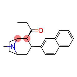 2beta-propanoyl-3beta-(2-naphthyl)-tropane