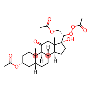 5-BETA-PREGNAN-3-ALPHA, 17,20-ALPHA, 21-TETROL-11-ONE 3,20,21-TRIACETATE