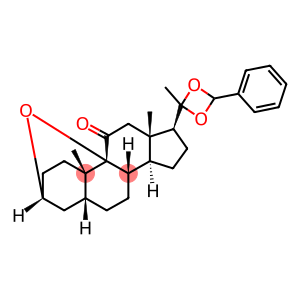 5-BETA-PREGNAN-3-ALPHA, 9-ALPHA-EPOXY-11,20-DIONE 20-BENZYLIDENE